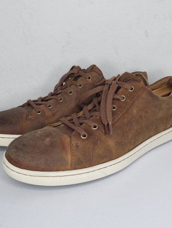 Born Other - Born Brown Leather Low-Top Comfort Sneakers Casual